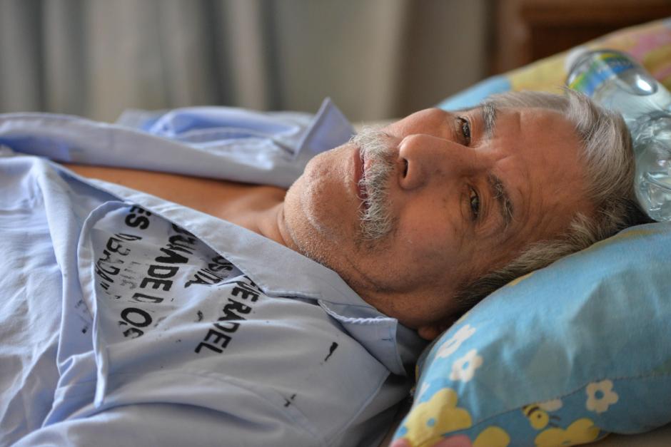 Francisco de 66 a&ntilde;os no tiene familia a quien acudir por ayuda. (Foto: Wilder L&oacute;pez/Soy502)