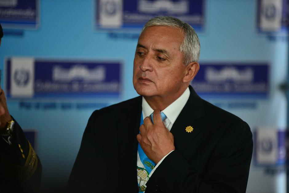 El mandatario Otto P&eacute;rez explic&oacute; este martes, cuatro d&iacute;as m&aacute;s tarde, porqu&eacute; present&oacute; un amparo en contra del Antejuicio en su contra. (Foto: Wilder L&oacute;pez/Soy502)