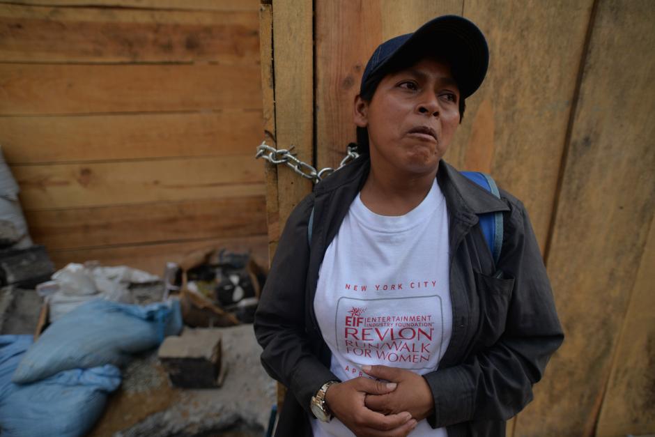 Elfida Cris&oacute;stomo es la madre de las dos jovencitas que murieron calcinadas. (Foto: Wilder L&oacute;pez/Soy502)