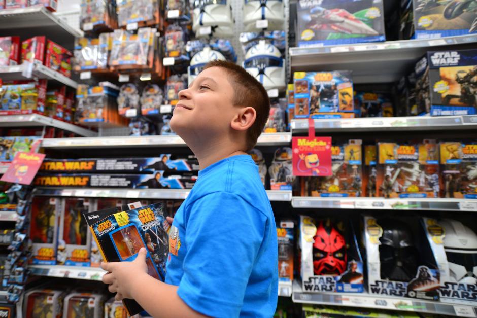 Las opciones para regalar juguetes son variadas. Los personajes de Star Wars est&aacute;n entre los favoritos. (Foto: Wilder L&oacute;pez/Soy502)