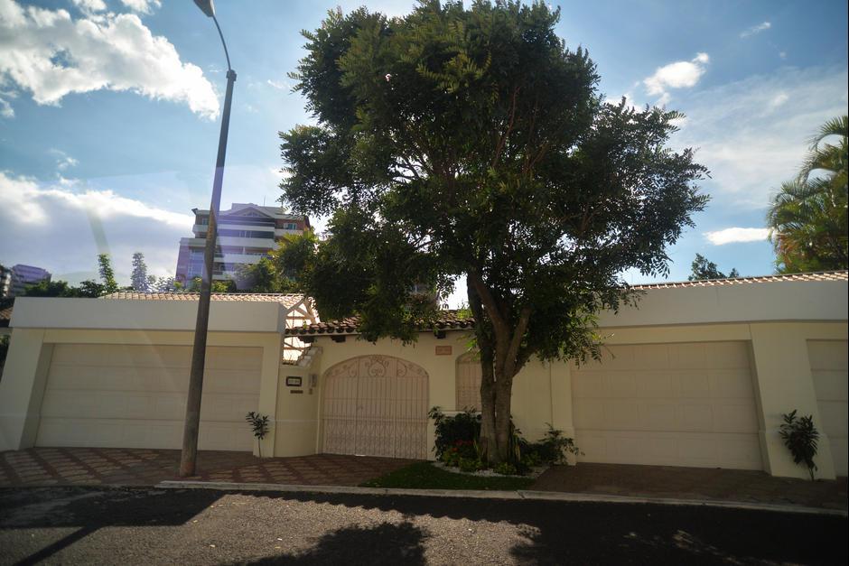 La casa donde vive el vicepresidente est&aacute; ubicada en La Ca&ntilde;ada, zona 14, una de las &aacute;reas m&aacute;s caras de toda la ciudad. (Foto: Wilder L&oacute;pez/Soy502)