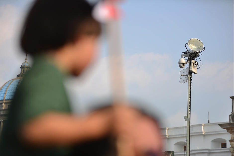 El Ministerio de Gobernaci&oacute;n instal&oacute; equipos p&oacute;rtatiles de vigilancia. (Foto Wilder L&oacute;pez/Soy502)