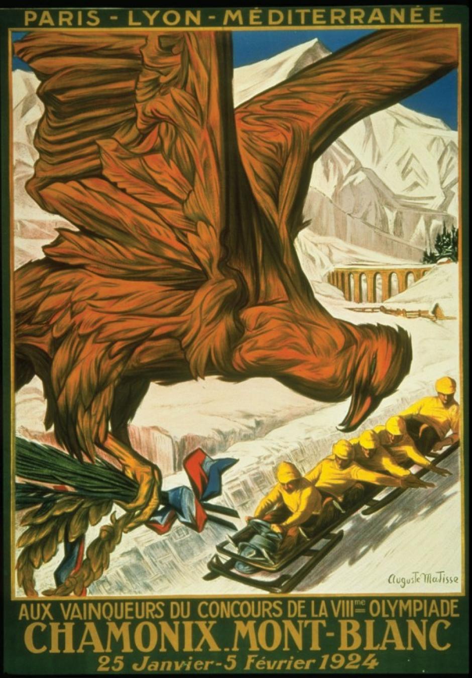 Los Juegos Ol&iacute;mpicos de Invierno de 1924 en Chamonix-Mont-Blanc.