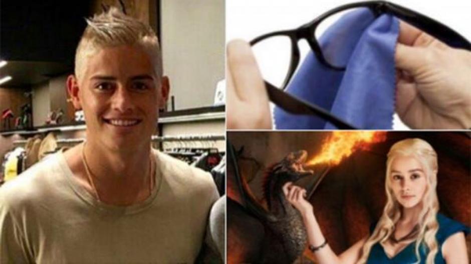 Muchos comparan la nueva apariencia de James con la de personajes de la far&aacute;ndula. (Imagen: infobae.com)