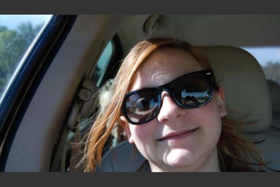 Harper Kurtz viajaba junto a su madre en una autopista cuando encontr&oacute; algo extra&ntilde;o en su selfie. (Foto: Infobae)