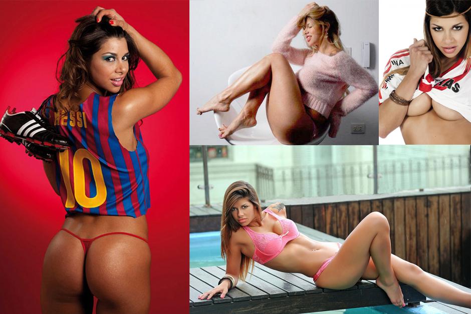 Xiona Gonz&aacute;lez, la modelo que afirma que tuvo un romance con Leonel Messi.&nbsp; 