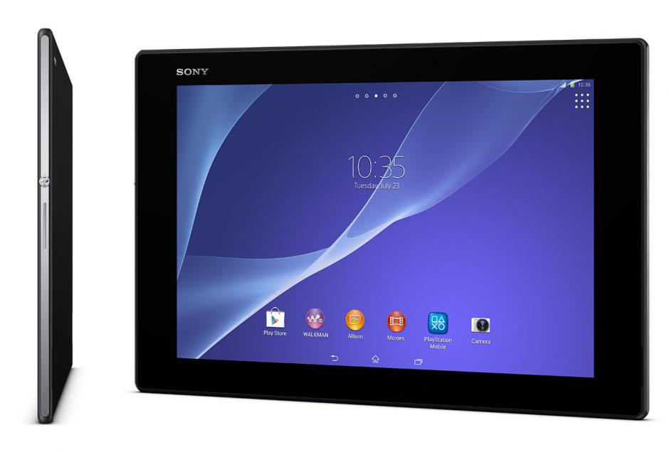 La tablet XPeria Z2 de Sony se present&oacute; como la m&aacute;s delgada y ligera del mundo y adem&aacute;s es resistente a los golpes y al agua. (Foto: Sony)