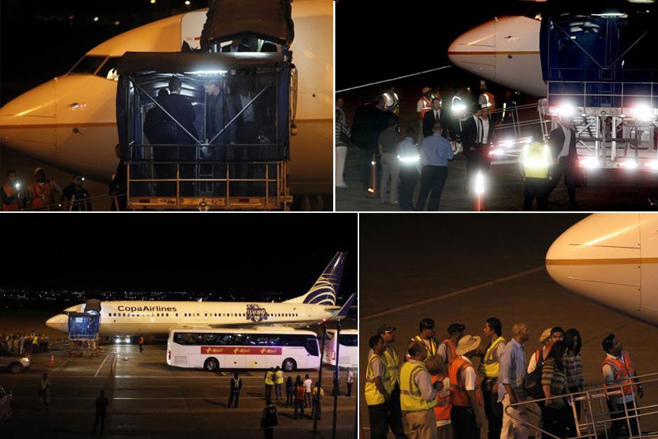 Los Yanquis arribaron a suelo canalero el jueves por la noche. (Fotos: prensa.com)