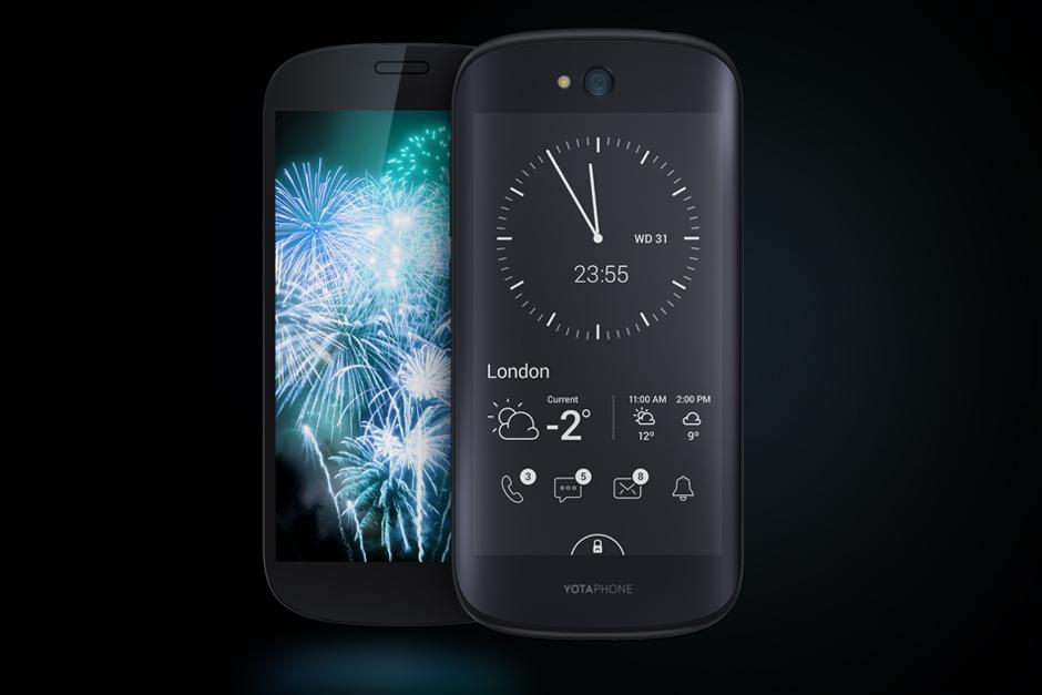 El nuevo YotaPhone 2, con 100 horas de lectura y todas las aplicaciones de Android disponibles en ambas pantallas.