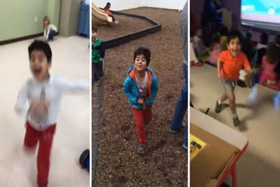 Un padre capt&oacute; durante un a&ntilde;o la forma en c&oacute;mo lo recibi&oacute; su hijo. (Foto: YouTube)