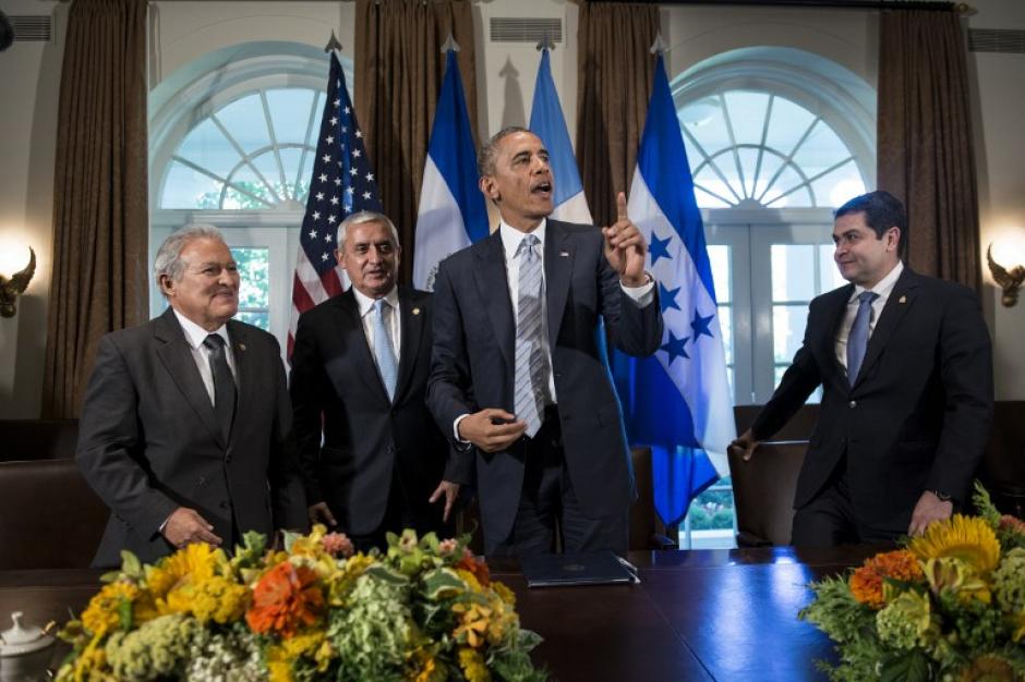 Sonrisas presidenciales en Washington
