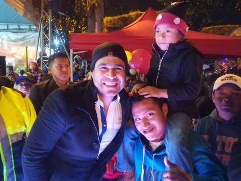 Neto Bran busca atraer turismo local a Mixco con festival navideño