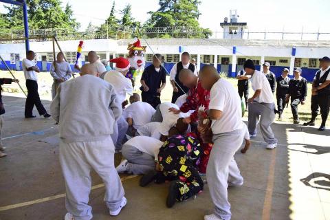 As&iacute; fue el convivio navide&ntilde;o de los internos del correccional Etapa II