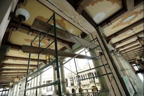 El Palacio Nacional sufri&oacute; da&ntilde;os luego del fuerte sismo