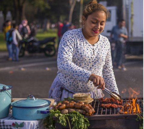 Paraíso urbano número 1: comer en la calle