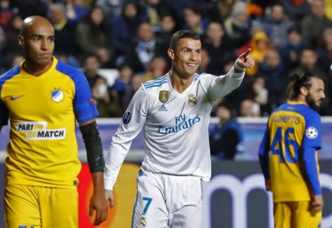 Real Madrid clasifica con goleada a octavos de final de la Champions 