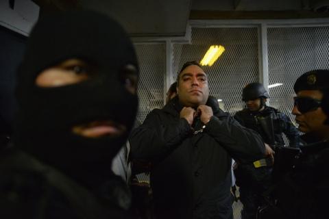 Así trasladaron a Luis Lima a la Torre de Tribunales