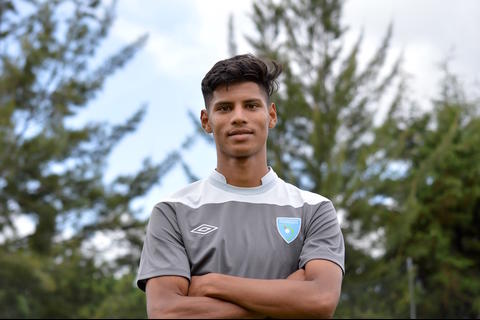 Allan Ortiz, el patojo de la Selección Mayor que llegó por un error