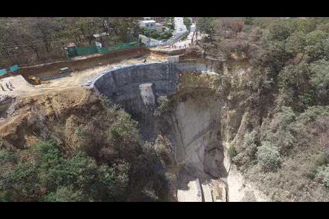 El puente de San Marino en Mixco, podría estar listo en agosto