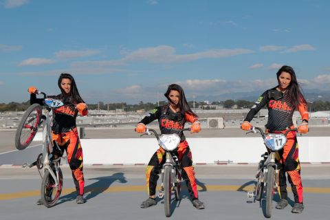 Marisa Méndez, la bella y talentosa reina del BMX en Guatemala
