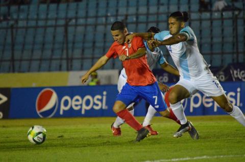 Guatemala cae goleada por Costa Rica en el Nacional