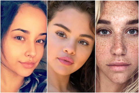 Top 10 de famosas que han mostrado su rostro sin maquillaje