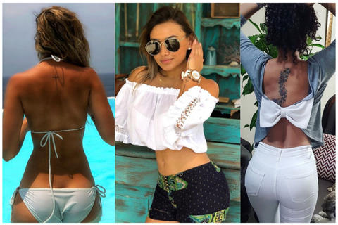 Las presentadoras guatemaltecas y sus sensuales tatuajes