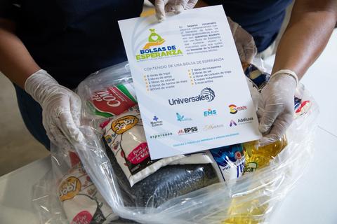 Bolsas de Esperanza, una iniciativa de Seguros Universales