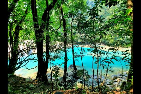Paso de Eta limpia las pozas de Semuc Champey