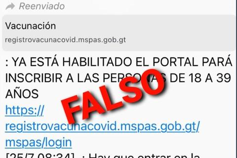 ¿Ya se pueden registrar mayores de 18 años para la vacuna? R// FALSO 