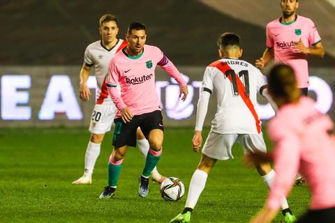 Copa del Rey: El Barcelona sufre para vencer al Rayo Vallecano