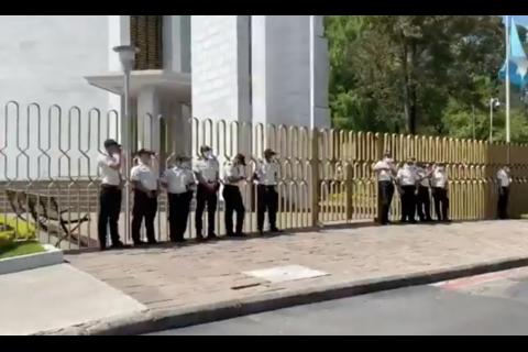 Alertan mayor presencia de PNC en varios puntos de la ciudad capital