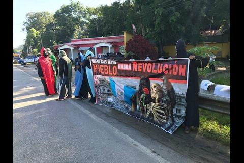 PNC intentó impedir protesta porque 'no tuvieron mucha convocatoria'