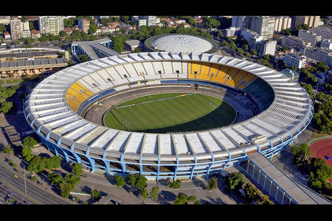 El mítico Maracaná, una de las sedes de la Copa América