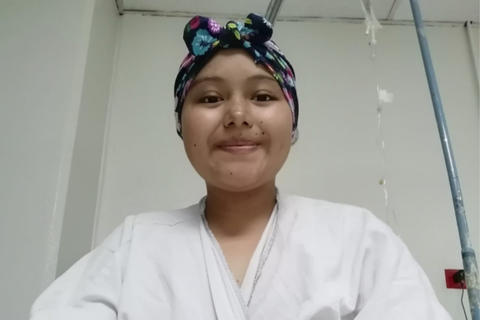 Estefany, la joven que necesita un trasplante de médula ósea