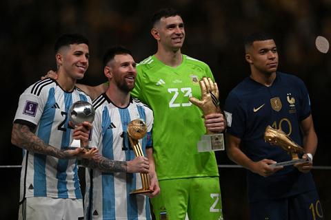 Los mejores del Mundial: Messi, Balón de Oro; Mbappé, goleador