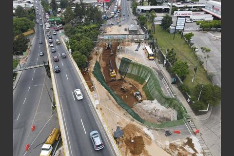 ¿Qué pasó con el colector que provocó el agujero en Villa Nueva? 