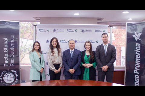 Banco Promerica se adhiere al Pacto Global Guatemala
