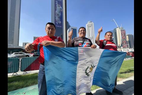 Los guatemaltecos que disfrutan del Mundial de Qatar 2022 