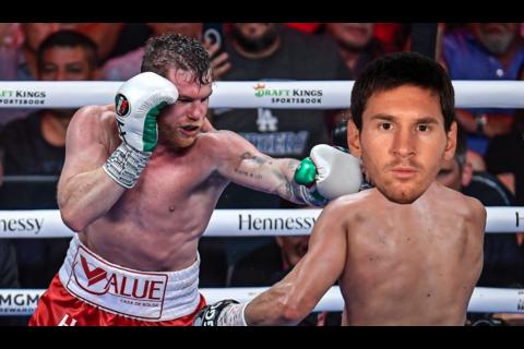 ¡No perdonan! Los mejores memes que desató la 'amenaza' de Canelo Álvarez a Messi