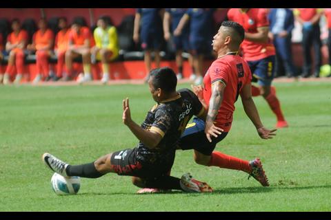 Así festejaron los jugadores de Zacapa la victoria frente a los Rojos