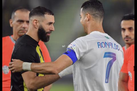 ¡Cómo los viejos tiempos! El emotivo reencuentro de Benzema y Cristiano Ronaldo