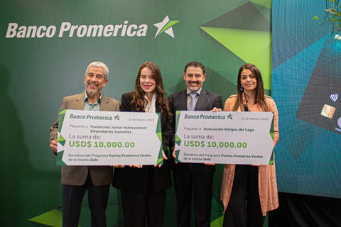Banco Promerica apoya a programas educativos y ambientales
