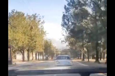 Graban "carrera" de Porsche en bulevar Vista Hermosa