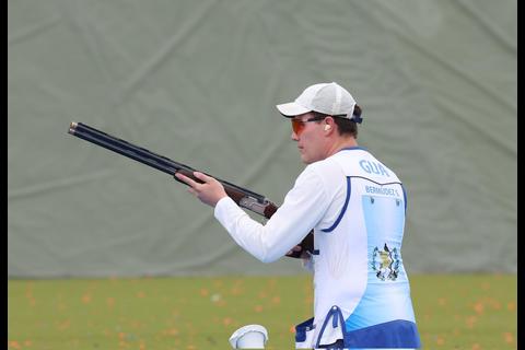 Sebastián Bermúdez con la ilusión de meterse a final de skeet en París 2024