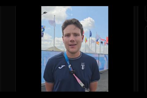 Bermúdez graba emotivo mensaje tras participación en Juegos Olímpicos en París 2024