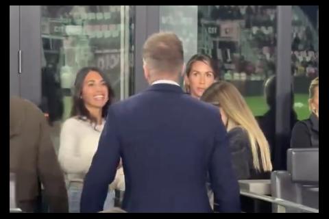&iexcl;Pasa de nuevo! La emoci&oacute;n de Antonela Roccuzzo al saludar a David Beckham