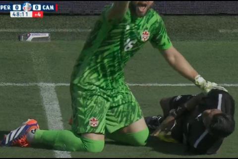El árbitro guatemalteco que se desmayó en pleno juego de la Copa América