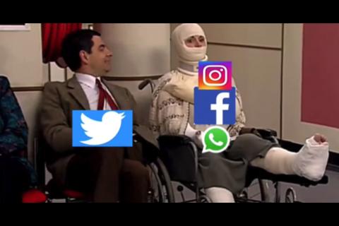 Tras la caída de Facebook e Instagram, estallan divertidos memes