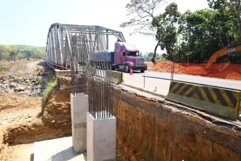 El proyecto millonario de Giammattei en el Puente Nahualate que quedó inconcluso